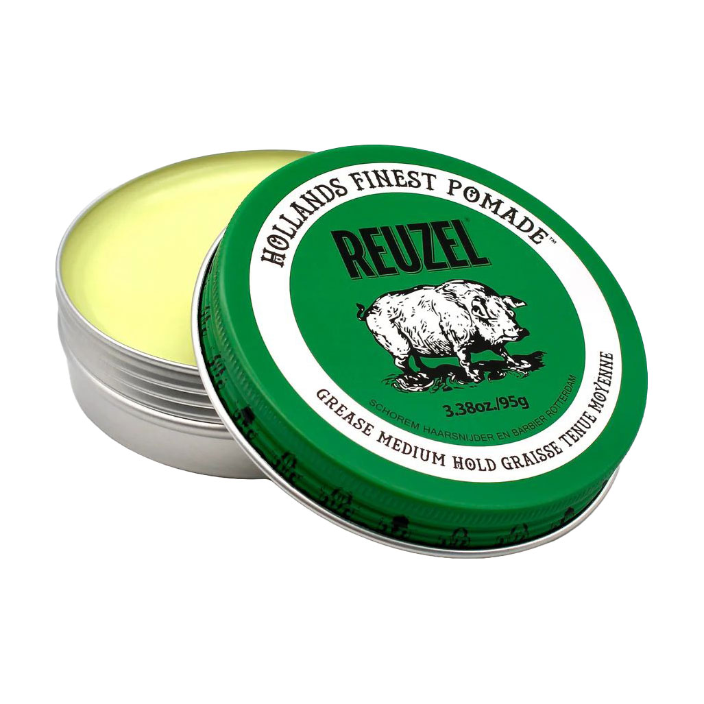 Помада для укладання волосся Reuzel Green Pomade Grease Medium Hold, 95 г